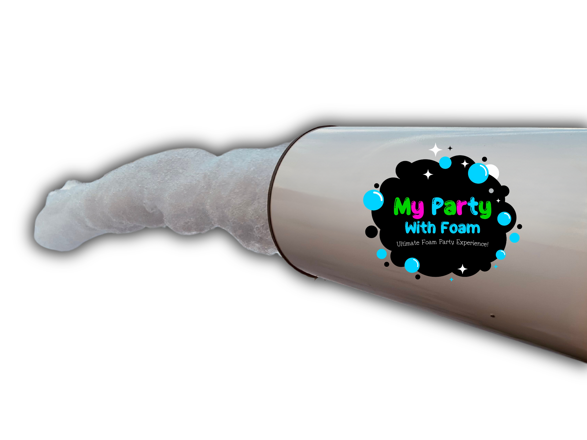 Kids enjoying a foam party with foam machine rental in Lakeland, FL